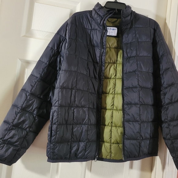 Fitted Lightweight Quilted Puffer Black Jacket Water Resistant - Picture 9 of 10